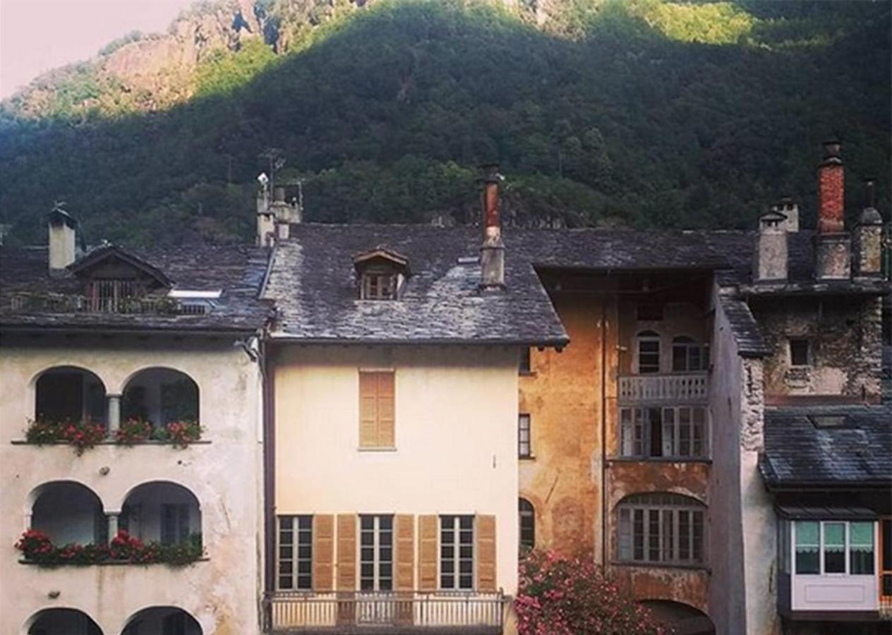 La Loggia Lejlighed Chiavenna Eksteriør billede